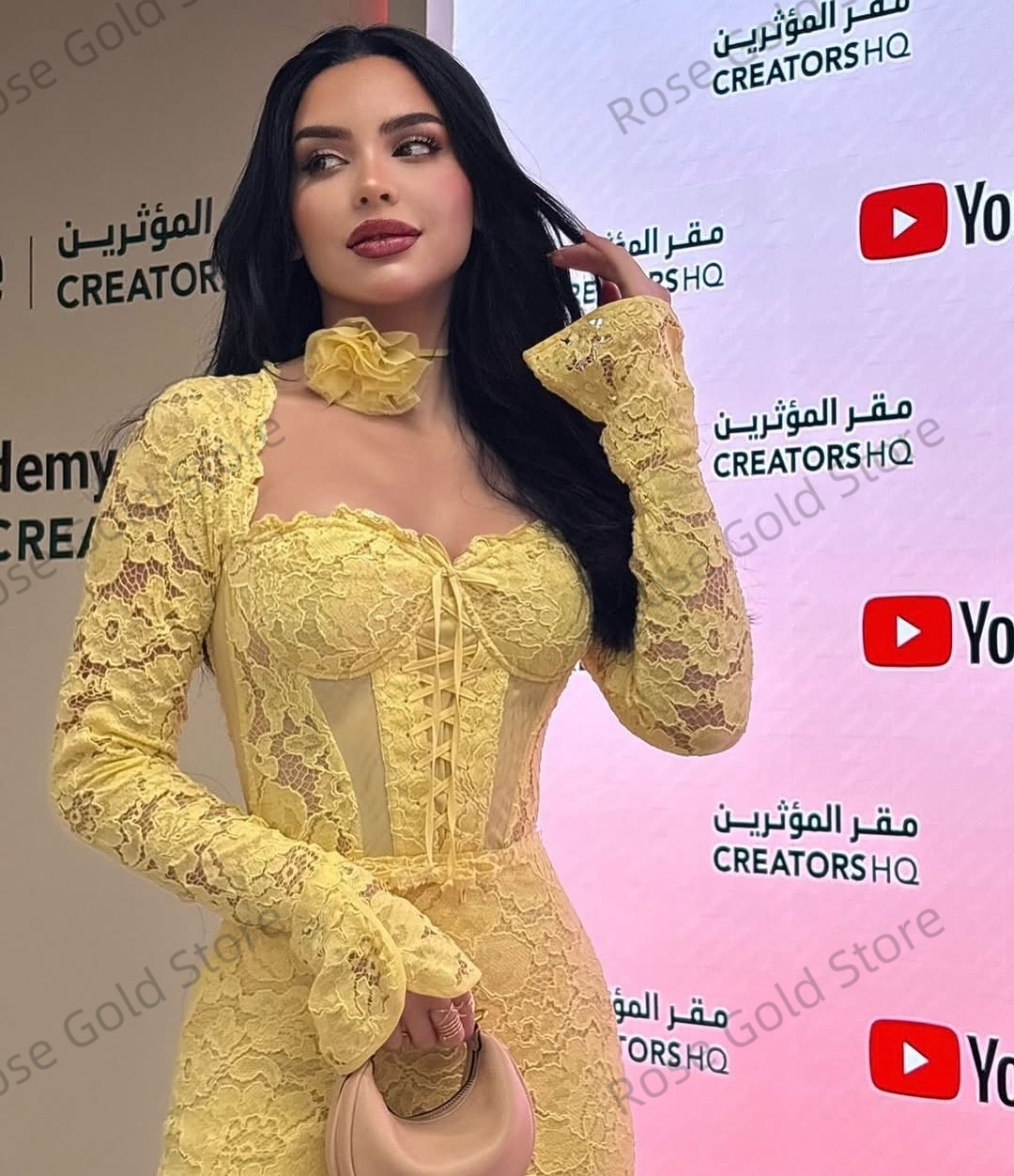 New Yellow Mermaid Prom Gowns  - đánh giá và giá Women Formal Wear Dubai
