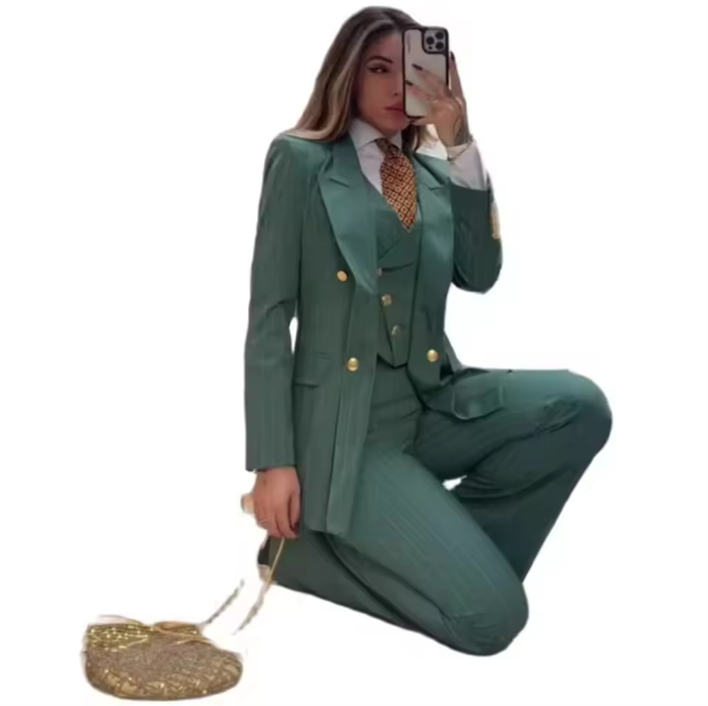 Fashion Navy Blue Striped Wome - đánh giá và giá Women Formal Wear Trousers