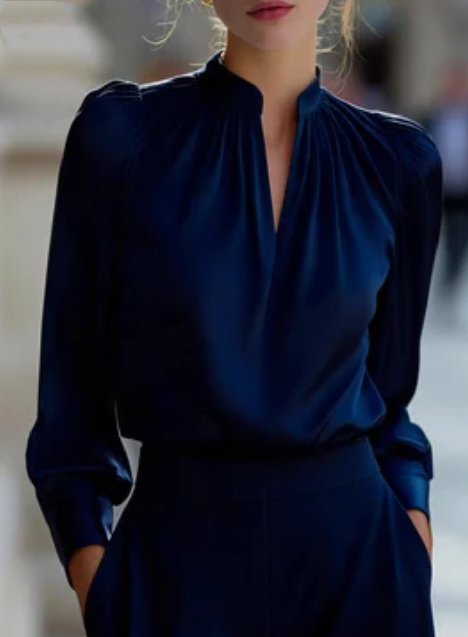 Women Formal Satin Shirt Manda - đánh giá và giá Women'S Formal Wear Suit