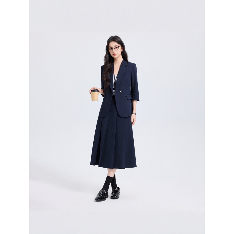 Navy Blue Women's Suit Set for - đánh giá và giá Women Formal Wear Pants