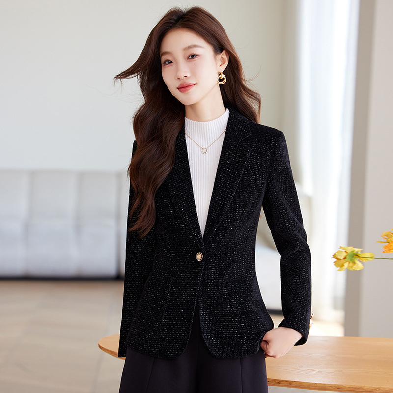 Ladies Blazer Coat Women Black - đánh giá và giá Women Formal Wear Blazers